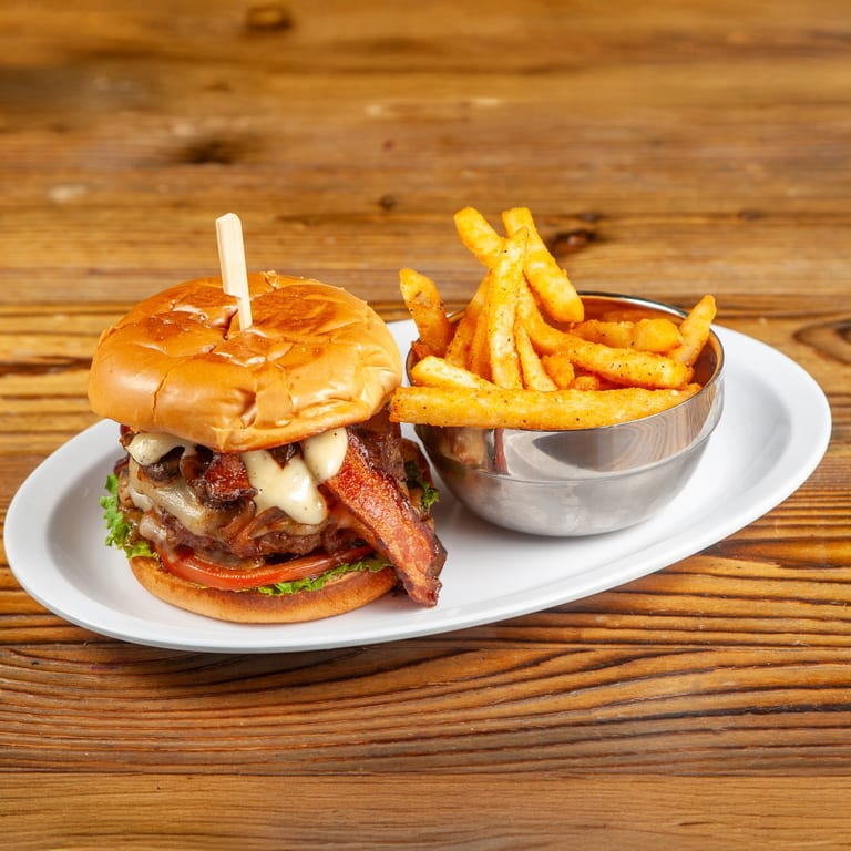 Mushroom Swiss Burger Delight