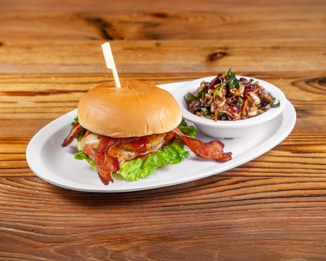 Mahalo Chicken Sandwich.