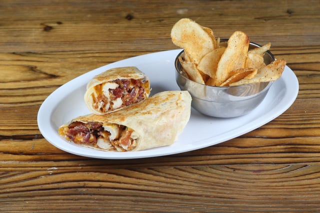 Chicken Bacon Ranch Wrap.