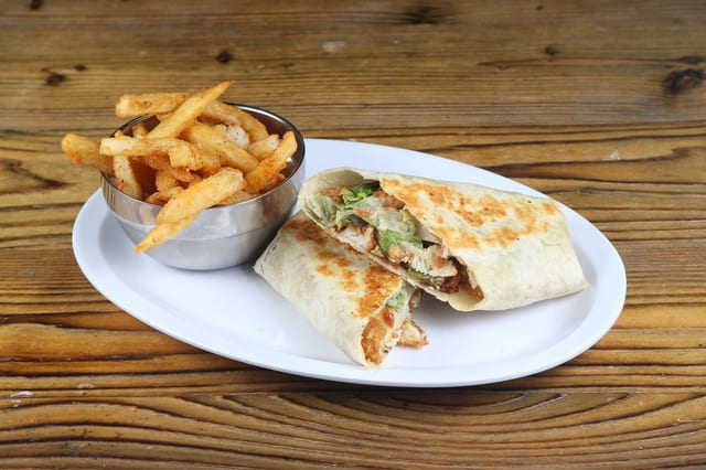 Chicken Caesar Wrap.